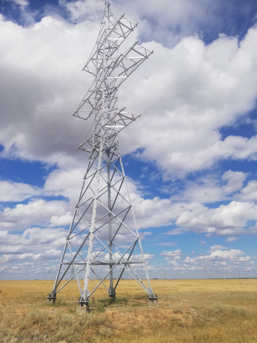 Строительство ВЛ-110 кВ (опоры №9–176)