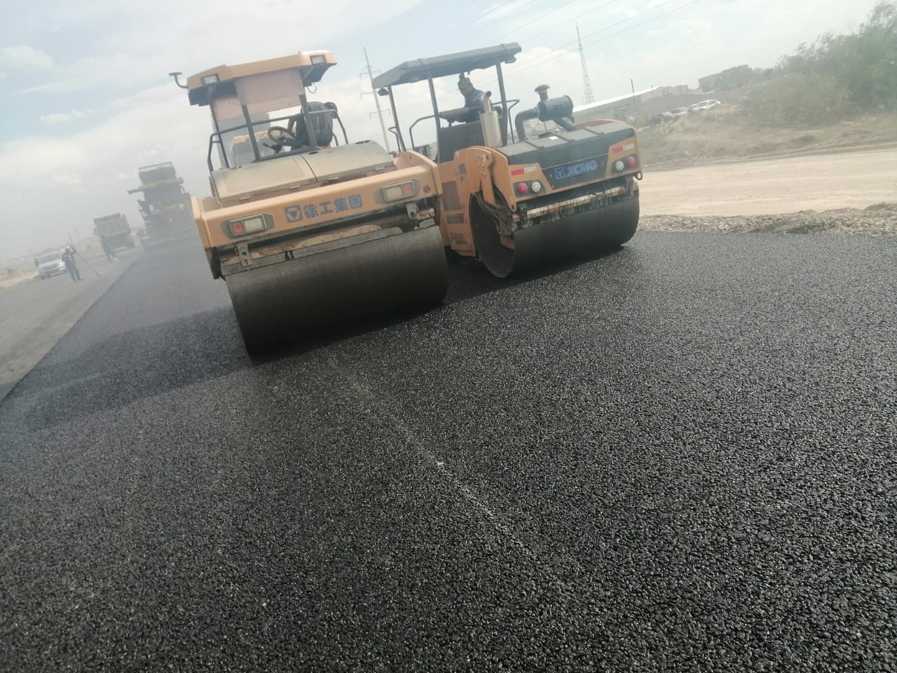 Road construction